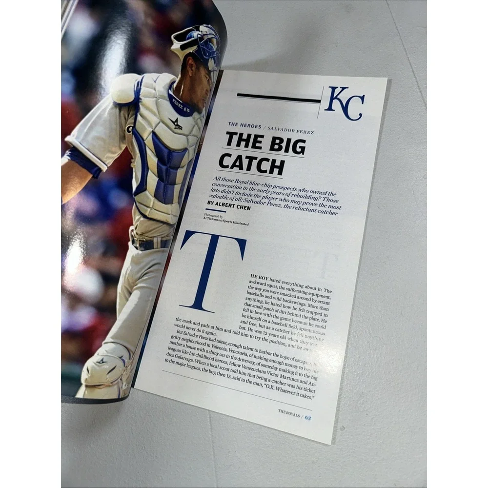 2014 &‎ 2015 Sports Illustrated Kansas City Royals World Series Magazines